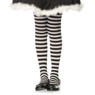 Striped Tights (Black/White) Child, 61970 