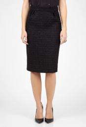 Moschino Cheap & Chic  Boucle Pencil Skirt by Moschino Cheap & Chic