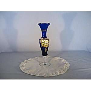  Cobalt Blue Handkerchief Vase