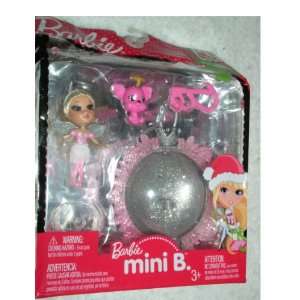  Barbie Mini B Pink Christmas Ornament Toys & Games