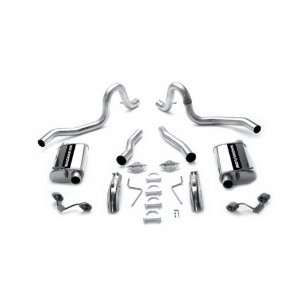   15632 Stainless Steel 2.5 Dual Cat Back Exhaust System Automotive