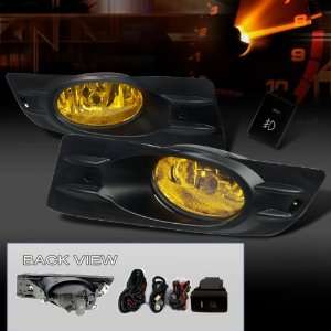   4DR OEM style Fog Lights w/ Relay & Switch   Yellow (Pair) Automotive
