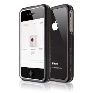  elago S4 S4 Aluminum Bumper Case for iPhone 4/4S   Metalic 