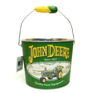 John Deere Galvanized Bucket