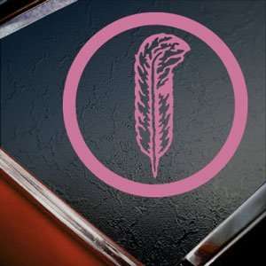  Led Zeppelin Pink Decal Rock Band Truck Window Pink 