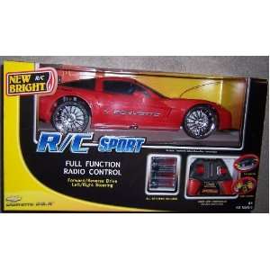   Function 110 Radio Control Car   Corvette C6.R (Red) Toys & Games