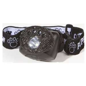   Lighted Dog Collar   Real Swarovski Crystal (Black)