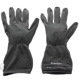 Venture Heated Clothing Glove Liners is made out of a wind and water 