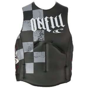  Oneill Vapor Comp Wakeboard Vest Black/Red Large Sports 