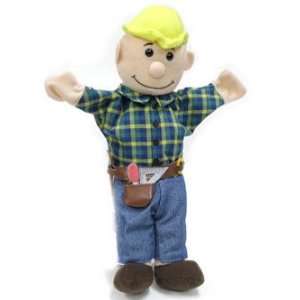  Cal Construction Man Hand Puppet 12 by Timeless Toys 