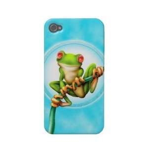  Green Tree Frog Iphone 4 Case mate Case Cell Phones 
