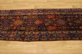 Oversized Tribal Antique Runner 3X14 Hamedan Persian Rug Area Oriental 