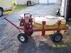 50 Gallon 3 HP GAS Lawn Sprayer with cart