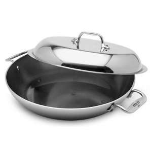   Stainless Steel 2 Qt. All Purpose Pan with Domed Lid