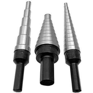  VACSET #1,2 and 3 Piece Step Drill Set