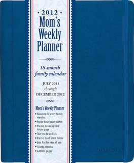 Moms Family Blue 2012 Planner 9781441304094  