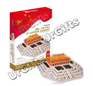 3D Puzzle Model Forbidden City Museum Taihe Dian Palace Hall of 