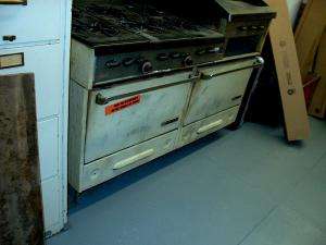 Garland Commercial 6 Burner, 2 Oven, Gas Stove/Griddle Combination 