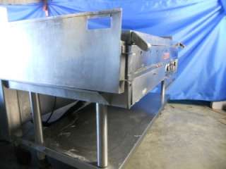 VULCAN HART 60 NATURAL GAS GRIDDLE HEAVY DUTY COMMERCIAL STAINLESS 