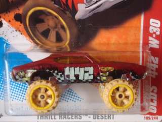 Hot Wheels 2011 Thrill Racers Desert Olds 442 W 30 4x4  