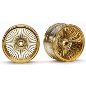 3002 1/10 Gold Wire Rims (2) Toys & Games
