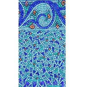   Tile Beaded Liner for 21ft Round Above Ground Pool