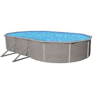   Oval 52in Steel Above Ground Swimming Pool Package