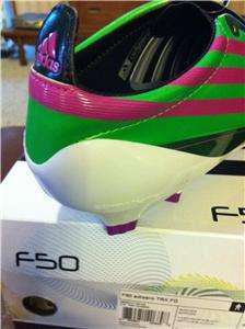  12 ADIDAS F50 ADIZERO TRX FG Mens Soccer Cleats Futbol Shoes Green 8 