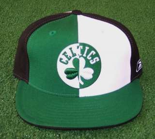 Boston Celtics NBA hat cap Reebok Fitted size 7 1/8  