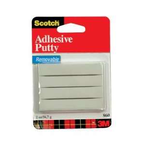  Scotch Adhesive Putty White 2oz 860 Pack Of 12 Arts 