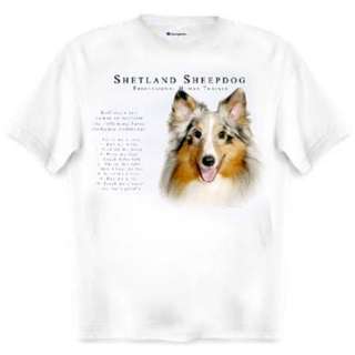 Shetland Sheepdog Sheltie MERLE Trainer T Shirt   S 3XL  