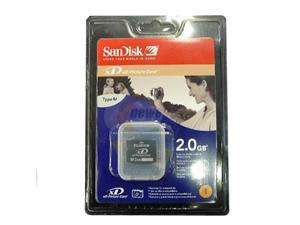    SanDisk Type M 2GB xD Picture Flash Card Model 