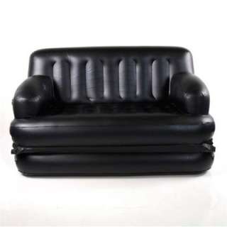 Smart Air Beds FULL Size Inflatable Sofa   Bed   Black  