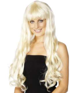 Womens Long Blonde Paris Hilton Wig Costume Accessory  