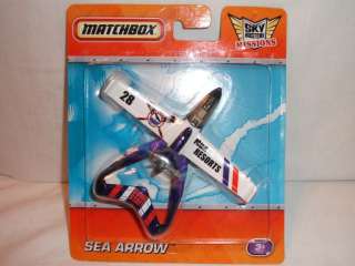  Busters Missions Sea Arrow Water Airplane Floatplane Toy NIP  