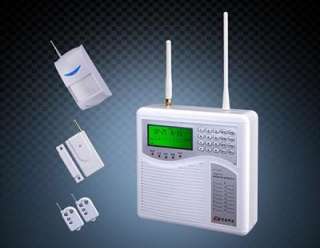 Wireless GSM/PSTN Dual Network Alarm System with LED Display