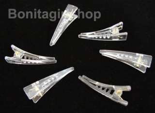 50 Plastic Alligator jaw Hair Clips,2 Inch.Wholesale  