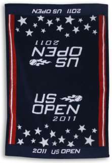 US OPEN OFFICIAL 2011 MENS PLAYERS TOWEL U.S. DJOKOVIC FEDERER  