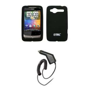   Case + Car Charger (CLA) for Alltel HTC Wildfire CDMA Electronics