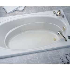  Jacuzzi NVS6036BRXXXXA Nova 536 Bath w/Skirt, Almond