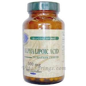  Alpha Lipoic Acid (ALA) 300 mg 180 Capsules Health 