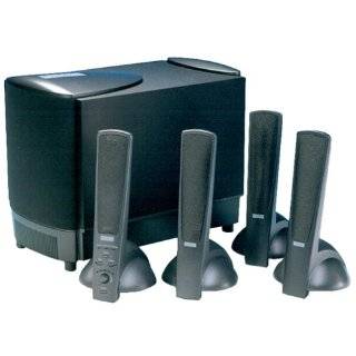  Altec Lansing ATP4 Computer Speakers (5 Piece, Black 