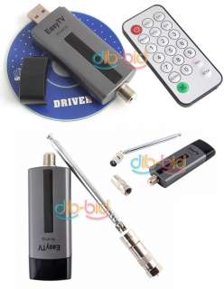 New USB 2.0 Analog Signal TV Receiver Adapter Laptop PC  