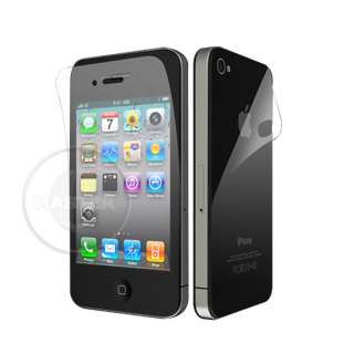 iPHONE 4 ANTI GLARE SCREEN PROTECTORS FRONT BACK COMBO  