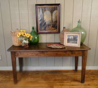 Antique French Country Provencal TABLE~Sofa~Desk~Flat Screen TV 