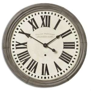  Antique Wall Clock  William Marchant 27 Cream Clock