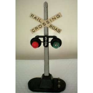  Vintage  ?Lionel Train Set Railroad Crossing Signal Lights 