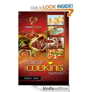 Love Of Cooking Appetizers (Love of Cooking Volume I) Maggie Brooks 