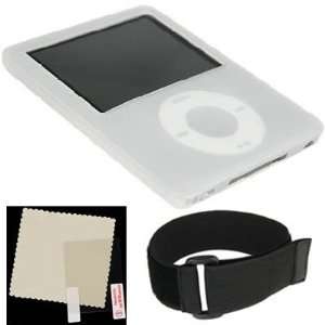 Apple 3rd Generation iPod Nano 4gb 8gb with Video Premium Clear White 