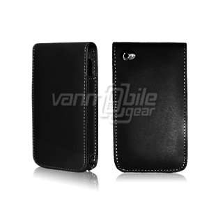 LEATHER MAGNETIC FLIP COVER CASE + LCD SCREEN PROTECTOR for APPLE IPOD 